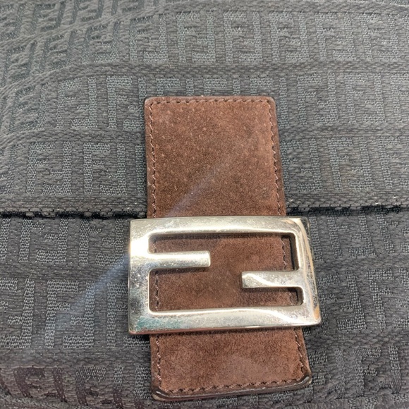 SOLD🐻 Fendi Mamma Zucchino Shoulder bag 🐻 - Picture 3 of 10